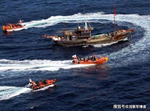 军演吃瓜群众渔船,吃瓜群众视角下的海上奇观